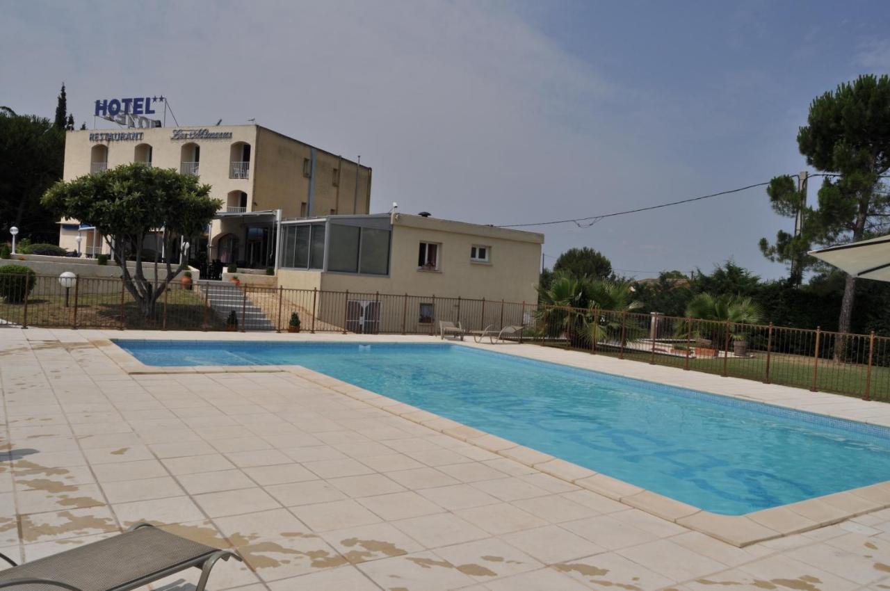 Les Mimosas Hotell Lunel  Exteriör bild